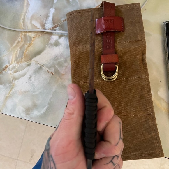 Mini custom cleaver knife - Picture 2 of 10